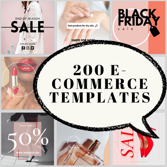 200 eCommerce templates designed to skyrocket your online store's sales.