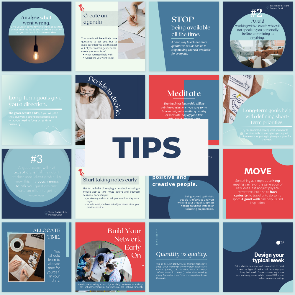 We bring to you 50 templates with insightful tips for businesses.