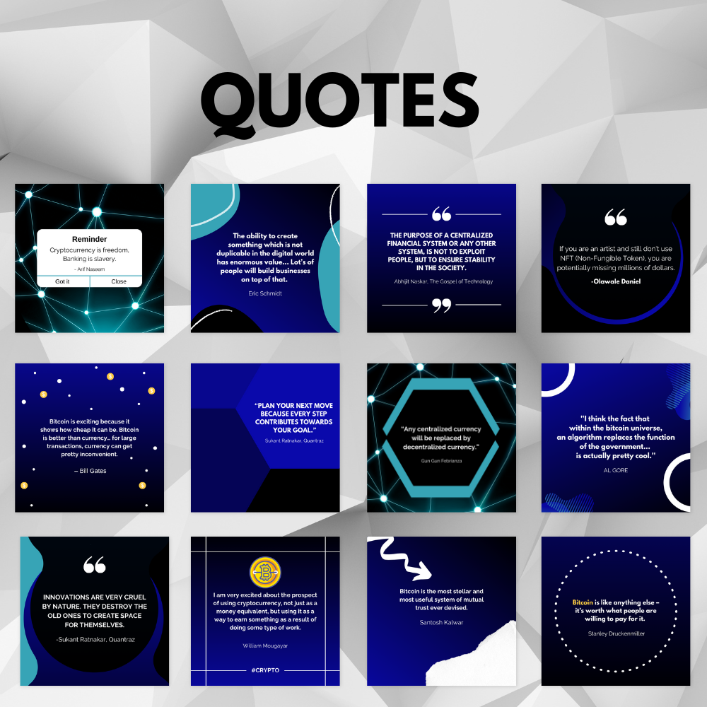 50 Viral cryptocurrency quotes