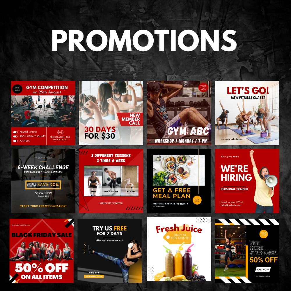 50 promotions to drive sales and increase revenue.